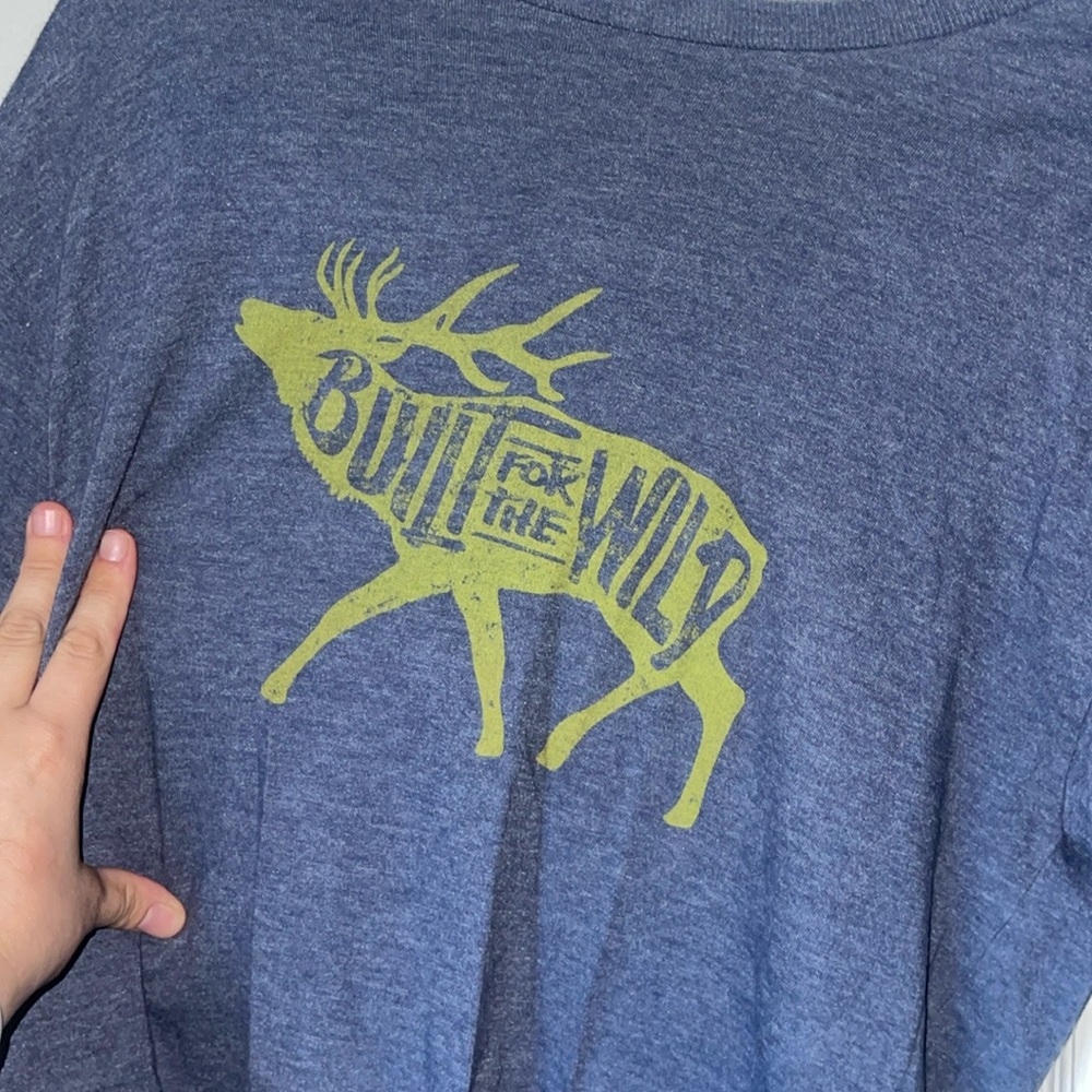 Yeti Elk Built for the wild T shirt